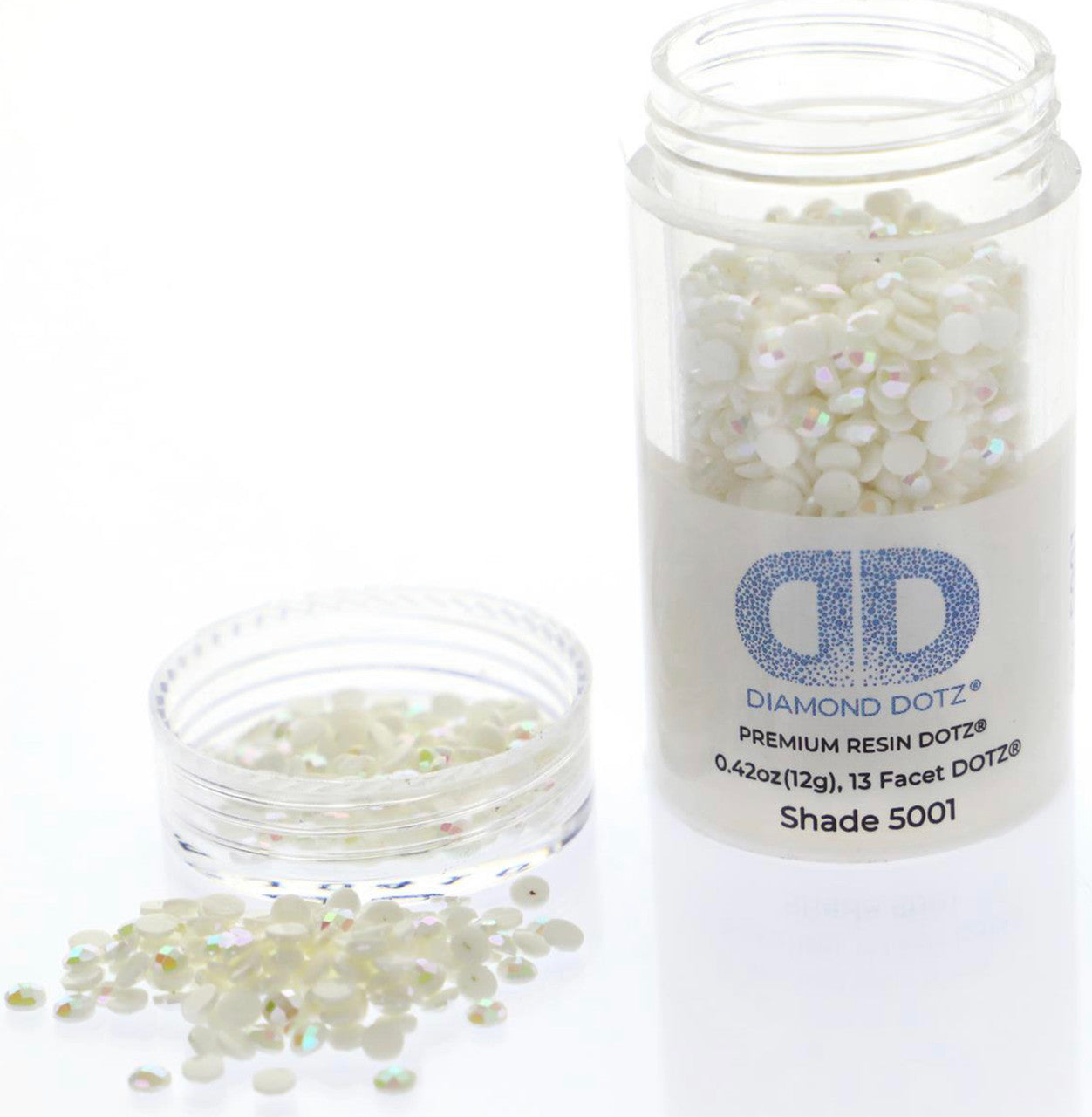 Diamante Dotz Gemas de estilo libre 2,8 mm 12 g AB Blanco 5001